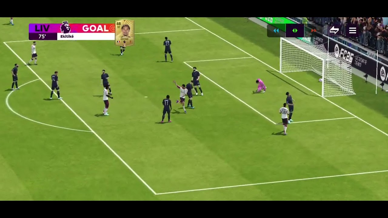 2te halbzeit Premier League spiel in Fc Mobile! (Man City VS Liverpool)