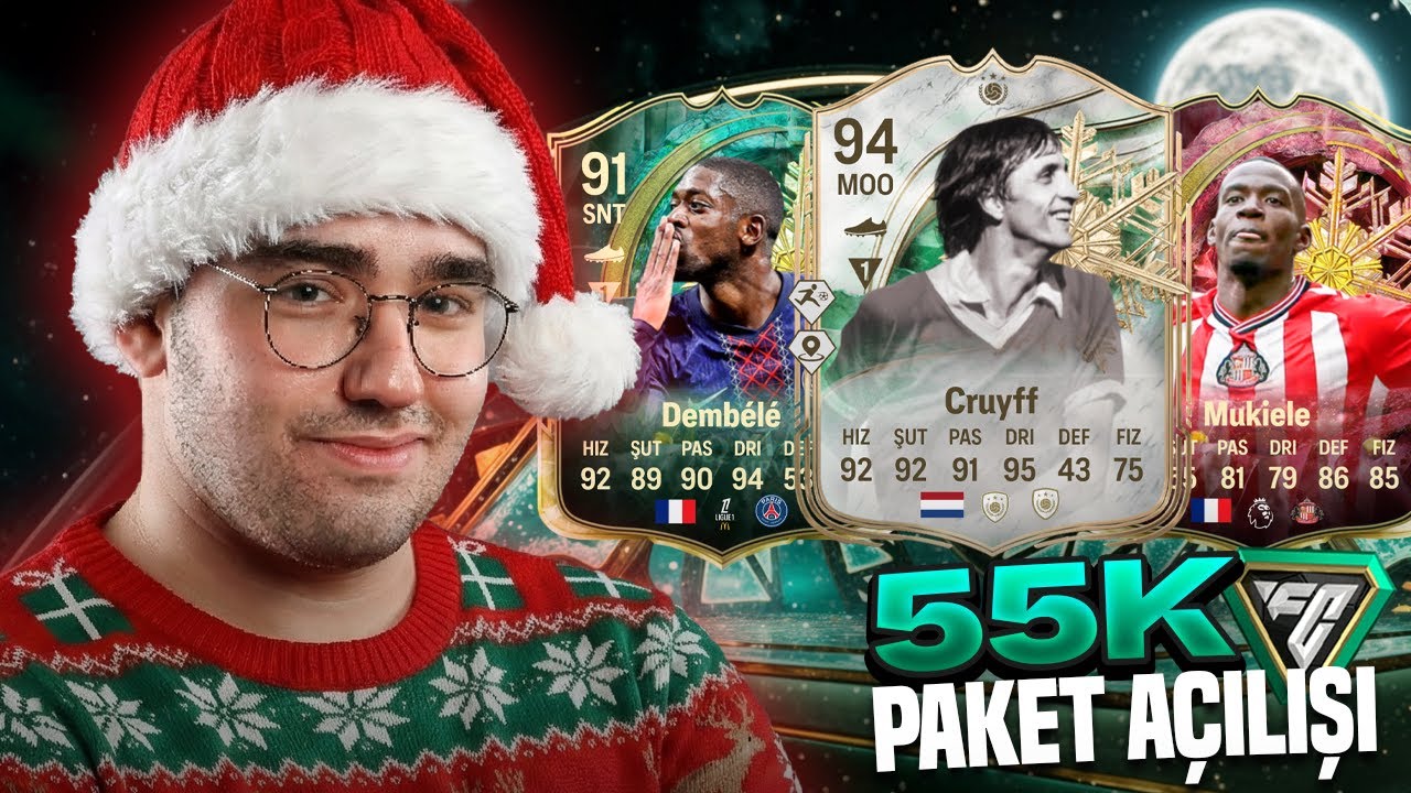 BEKLENEN PROMO GELDİ! 55K FP WINTER WILDCARDS PAKET AÇILIŞI | EA FC 26