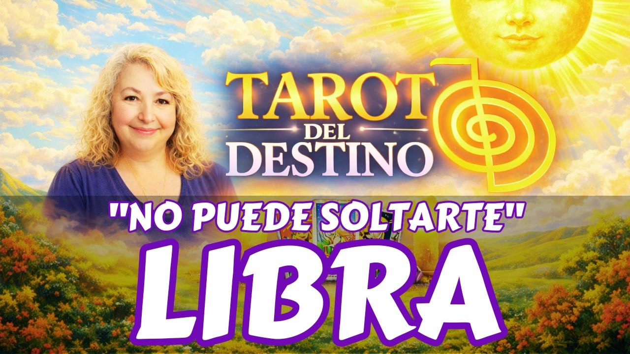 LIBRA ♎ NO PUEDE SOLTARTE… QUIERE OTRA OPORTUNIDAD | Tarot del Destino #libra
