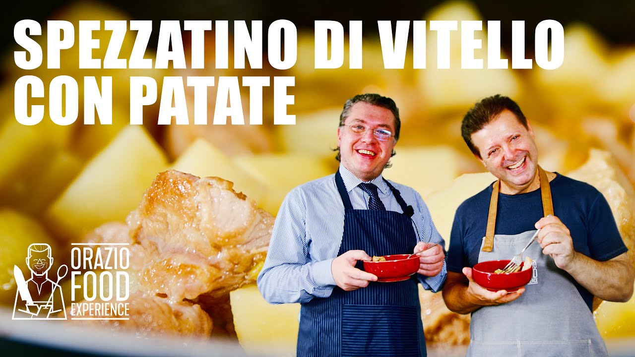 SPEZZATINO DI VITELLO CON PATATE - Tenero e succoso