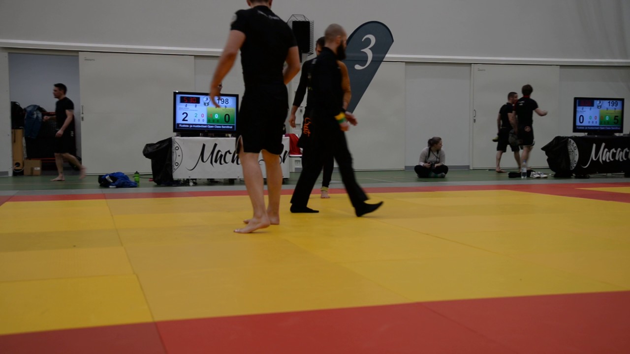 NO-GI SM-KILPAILUT 2017 avoin: Tuomas Simola vs Jesse Urholin