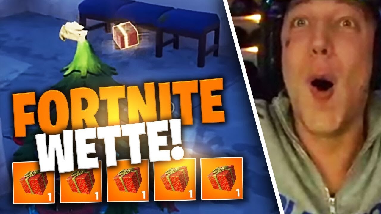 Fortnite Wette | Mehr Geschenke finden | 5000€ | SpontanaBlack