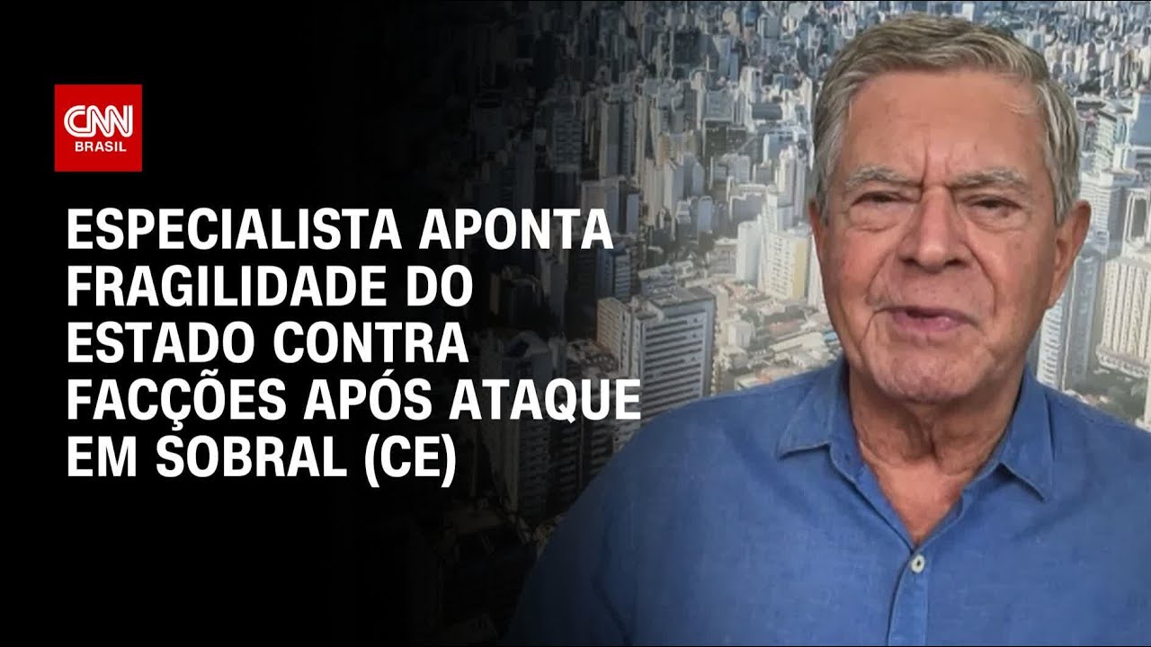 Especialista sobre ataque em escola: Ceará não está dando conta de facções | AGORA CNN