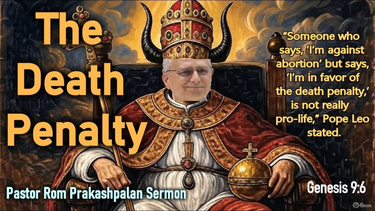 The Death Penalty - Pastor Romesh Prakashpalan Sermon