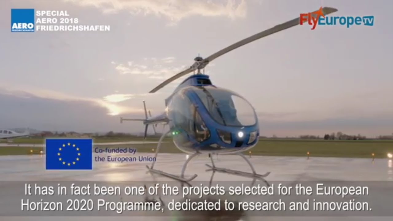 AERO 2018-новый вертолет Zefhir от Curti