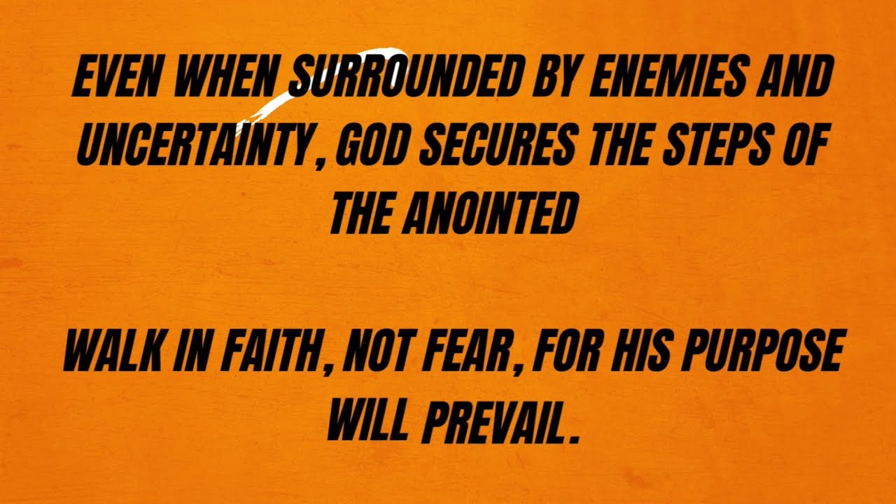 Strategic Faith: Trusting God in the Face of Fear and Favor