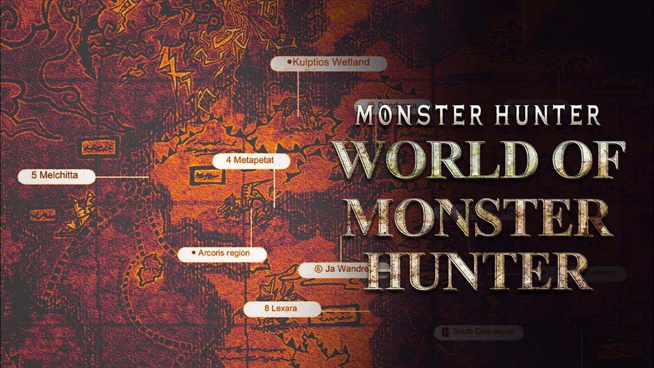 Peta Dunia Monster Hunter | Monster Hunter Great Dragon War Part 1