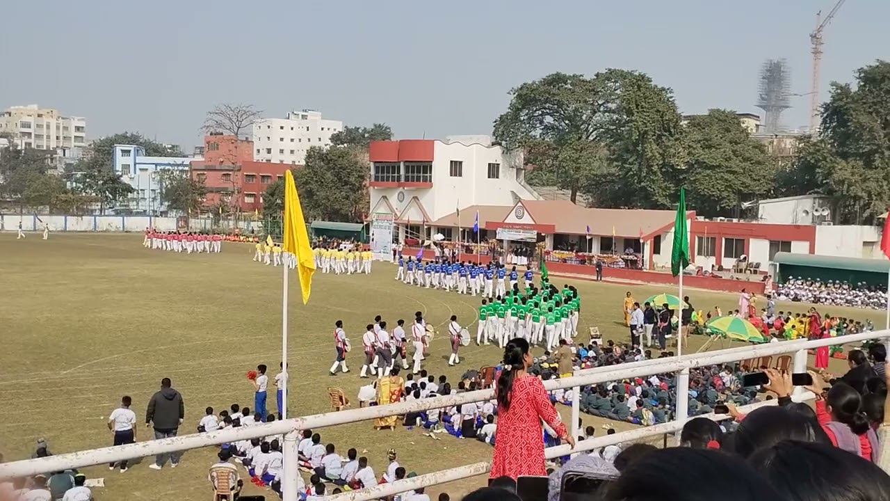 sailen manna stadium, St Aloysius school, Howrah # Sports Day celebration 2023