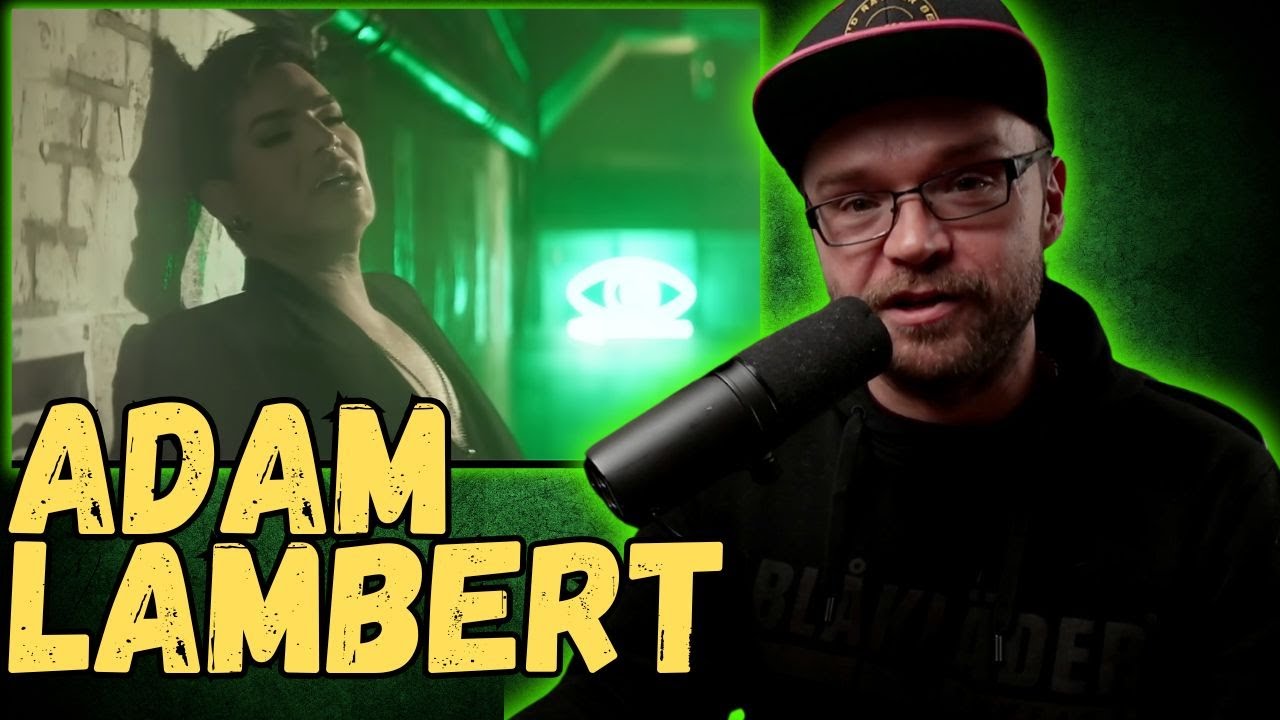 ADAM LAMBERT - I DON'T CARE MUCH (Cabaret at the Kit Kat Club) | REACTION