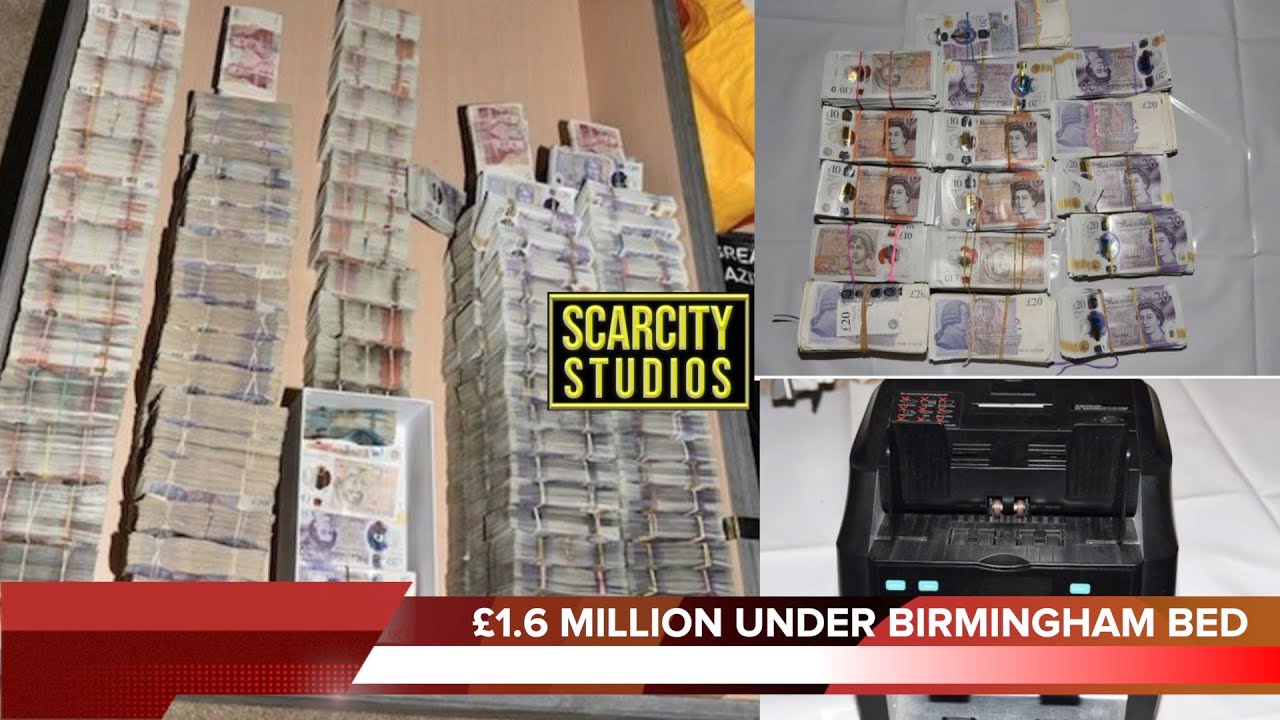 Police Find £1.6 million Under A Birmingham Bed In Operation Venetic #encrochat