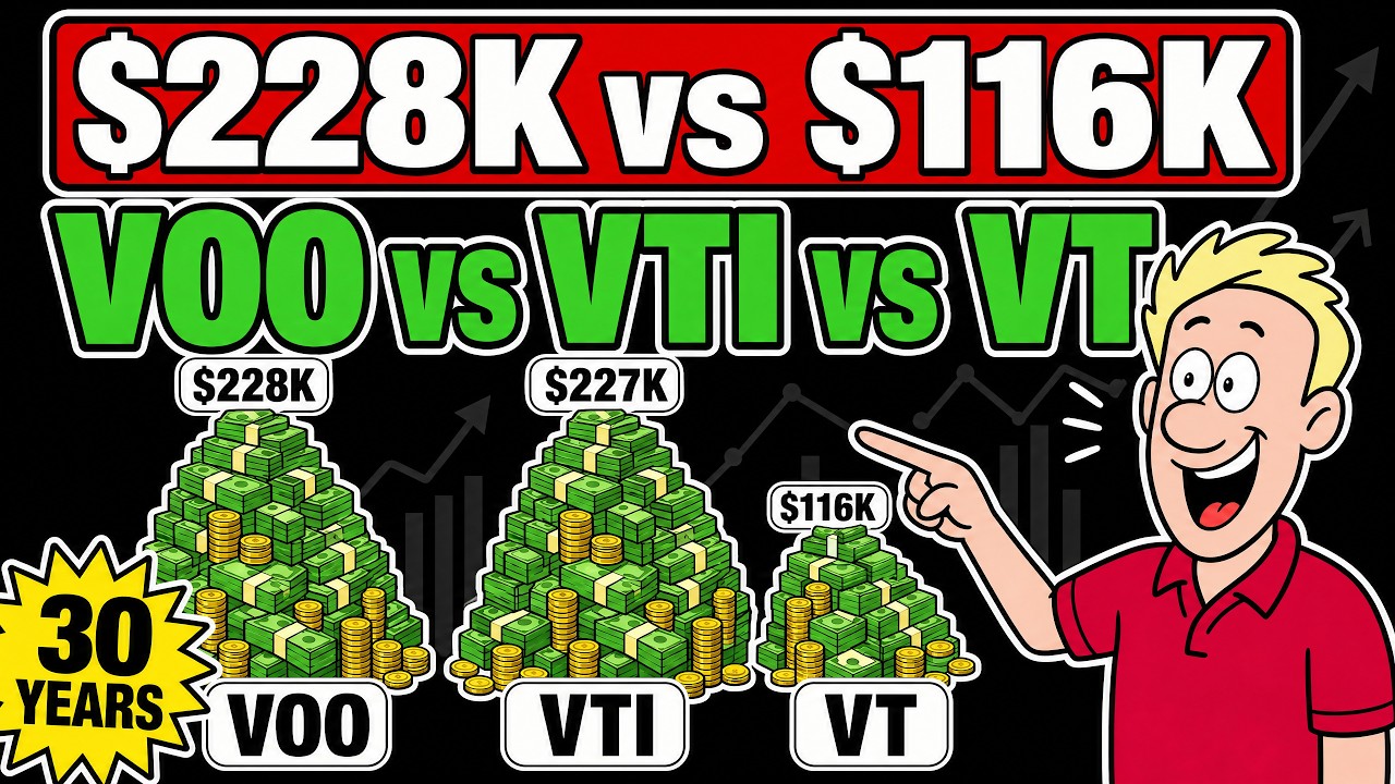 VOO vs VTI vs VT | Что же выбрать на самом деле?