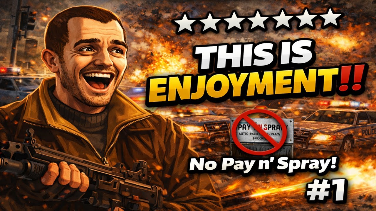 Grand Theft Auto IV: SIX Star Wanted Level And Escape! #1 Featuring Welshe