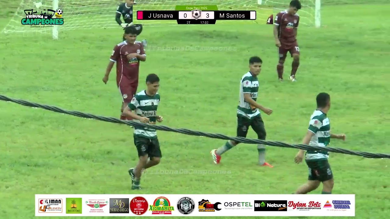 RESUMEN DE PARTIDO  |  FECHA 1  |  JACKSON USNAVA 1 VS 5 MARIANO SANTOS