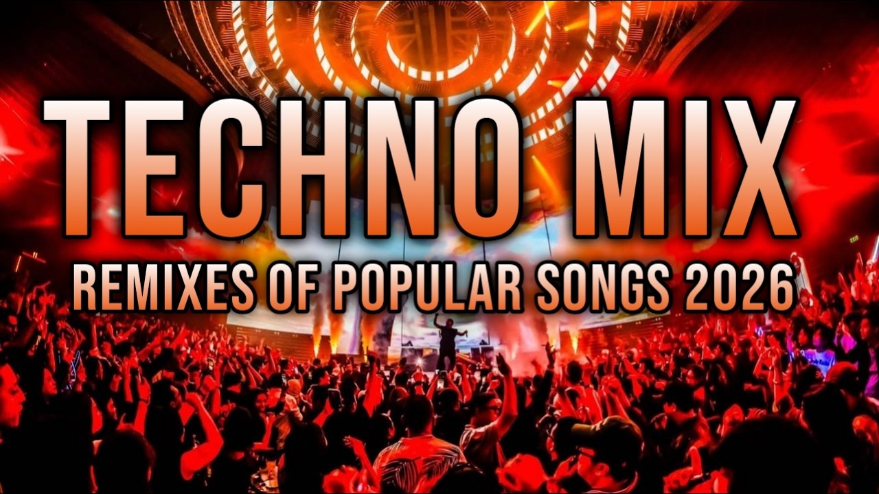 TECHNO MIX 2026 💥 Remixes Of Popular Songs 💥 Only Techno Bangers #37