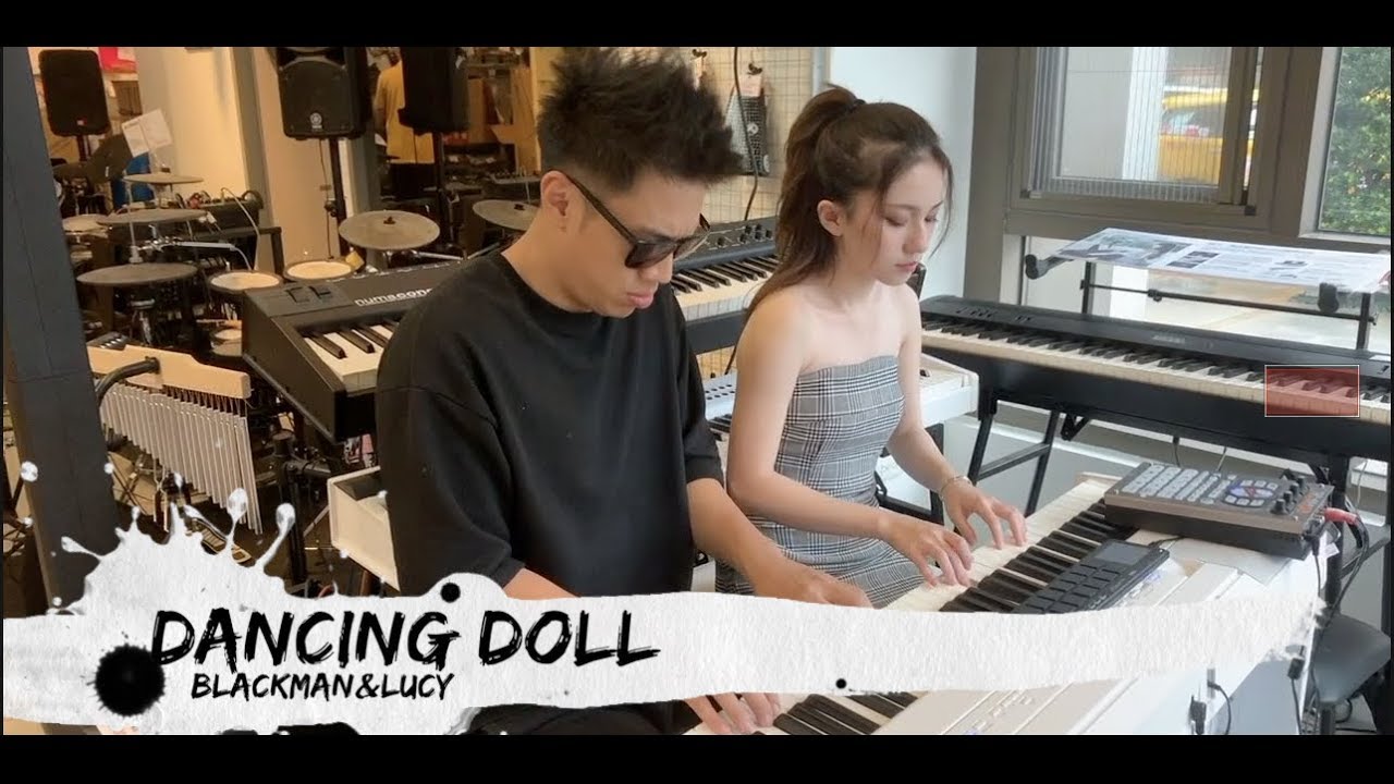 跳舞娃娃-dancing doll『四手聯彈即興-fourhands freestyle』++黑男原創音樂++