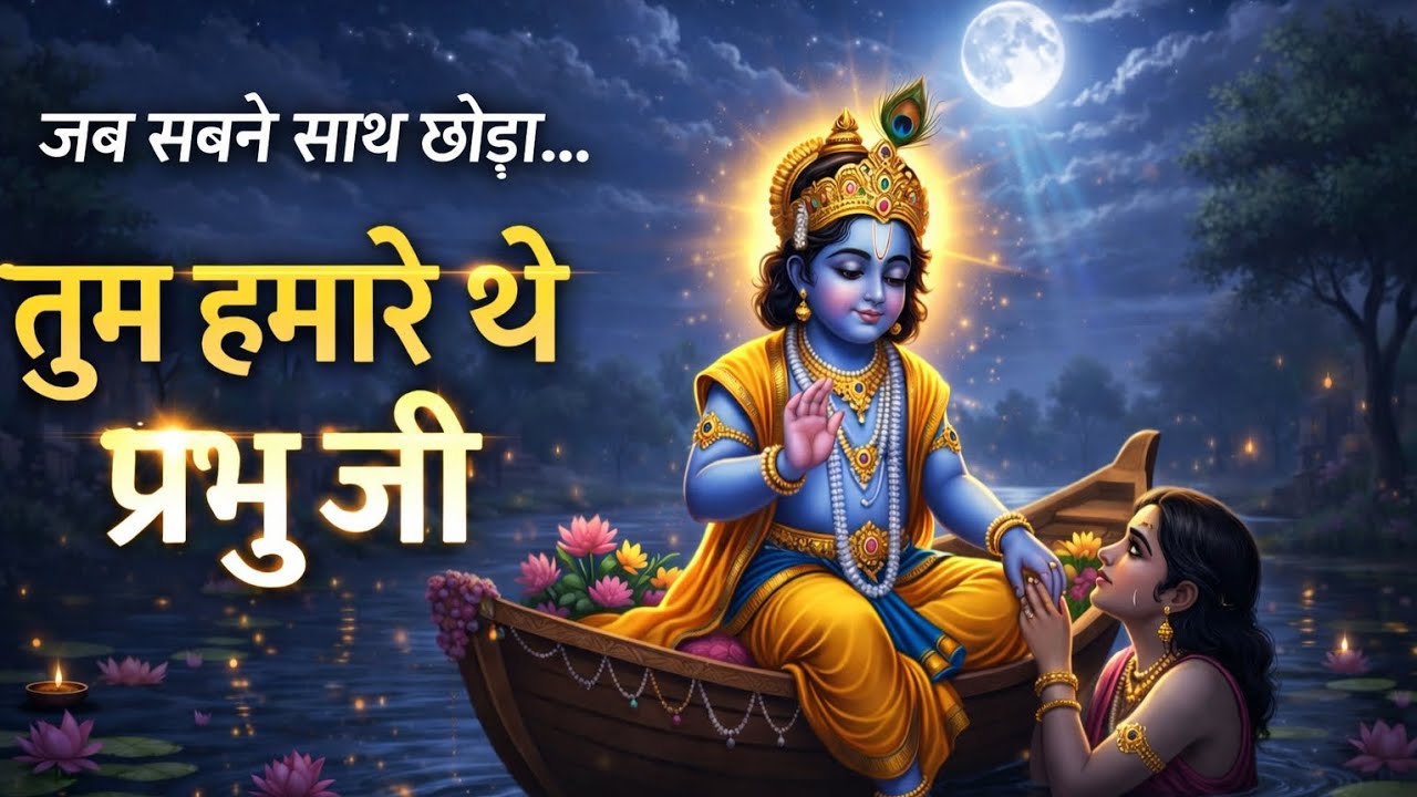 ✨ तुम हमारे थे प्रभु जी | Beautiful Krishna Bhajan | Heart Touching Devotional Song | Shyam Bhakti ✨