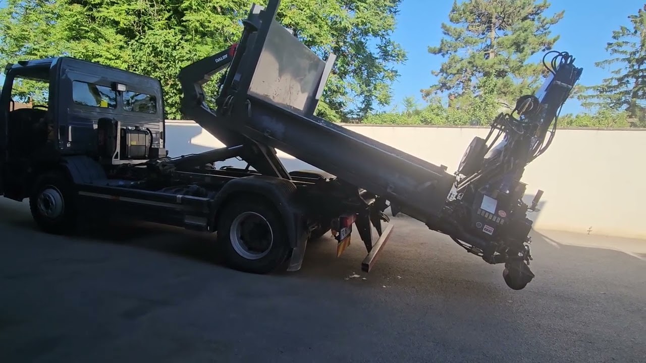 Camion Grue Mercedes ENSALES FUNERAIRE 7