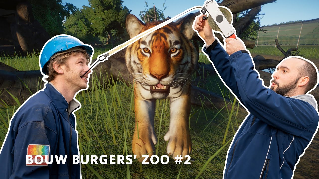 Stef en Ruub bouwen het tijgerverblijf 🐅 - #PlanetZoo 2