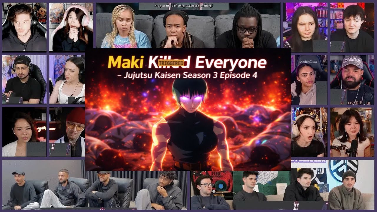 🩸 MAKI ENDED HER ENTIRE CLAN?! – JUJUTSU KAISEN SEASON 3 EPISODE 3 MEGA MASHUP REACTION