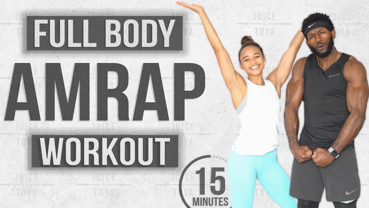 15 Minute Bodyweight AMRAP Workout [High Intensity Challenge]