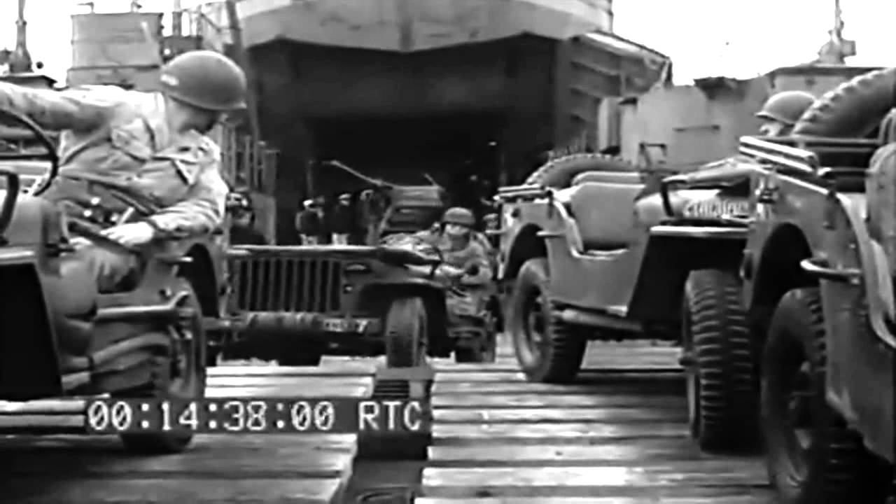 Joint Army Navy Amphibious Maneuvers, Slapton Sands, Devon, England, 02/14/1944 (full)