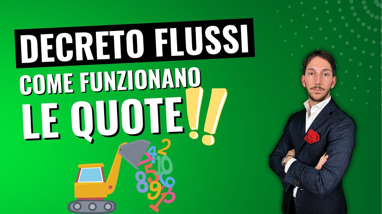 🔥COME FUNZIONANO LE QUOTE DEL DECRETO FLUSSI