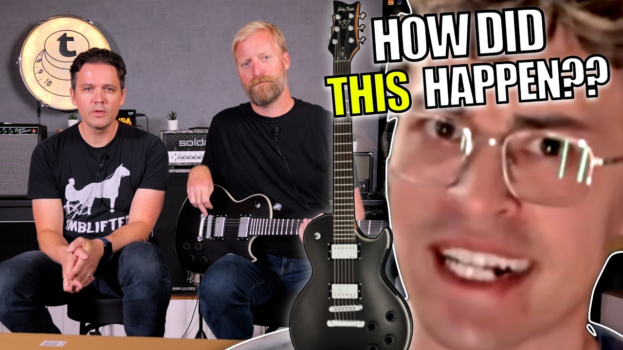 Something is fishy about this YouTuber's signature guitar
