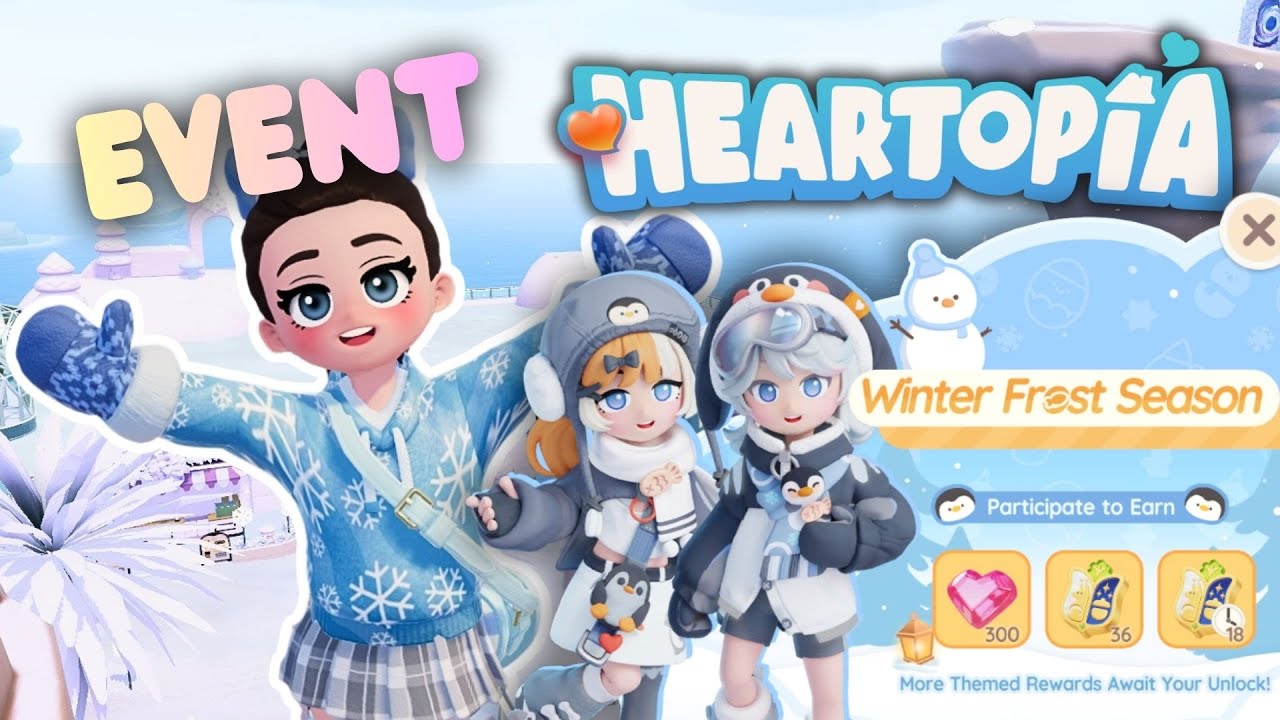 Heartopia Winter Frost Season Event ❄️