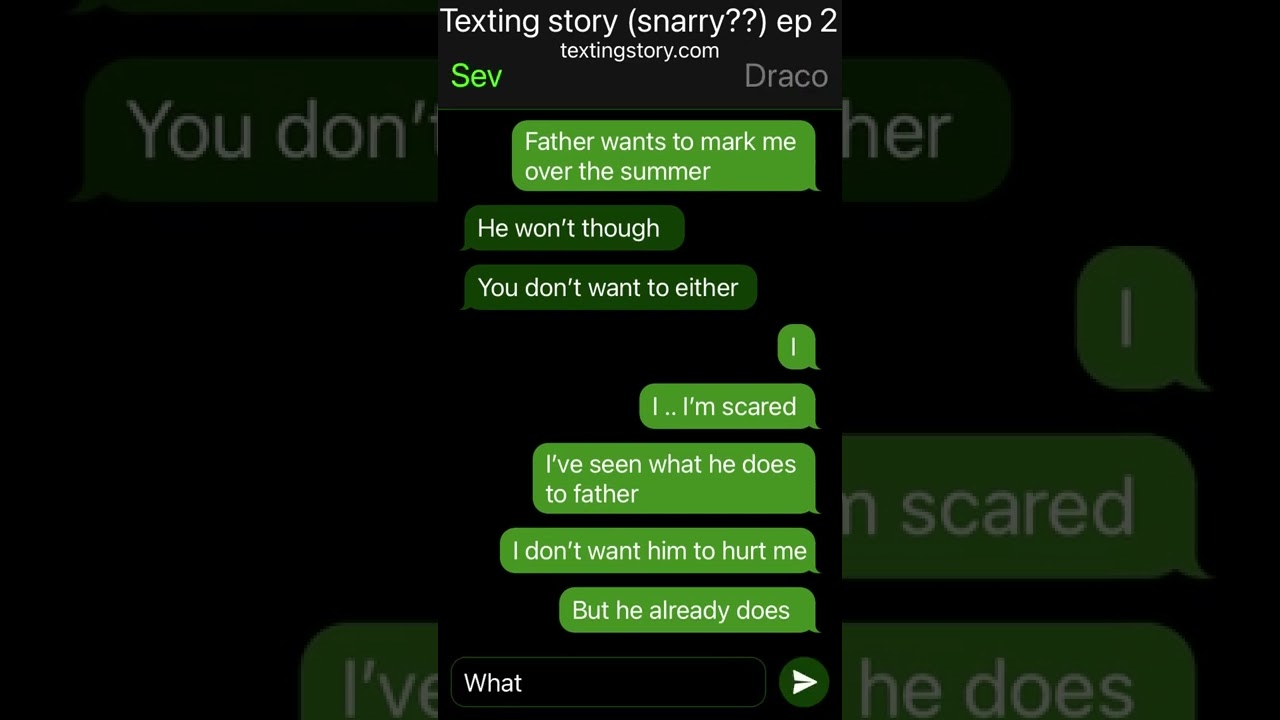 Texting story (snarry??) ep 4