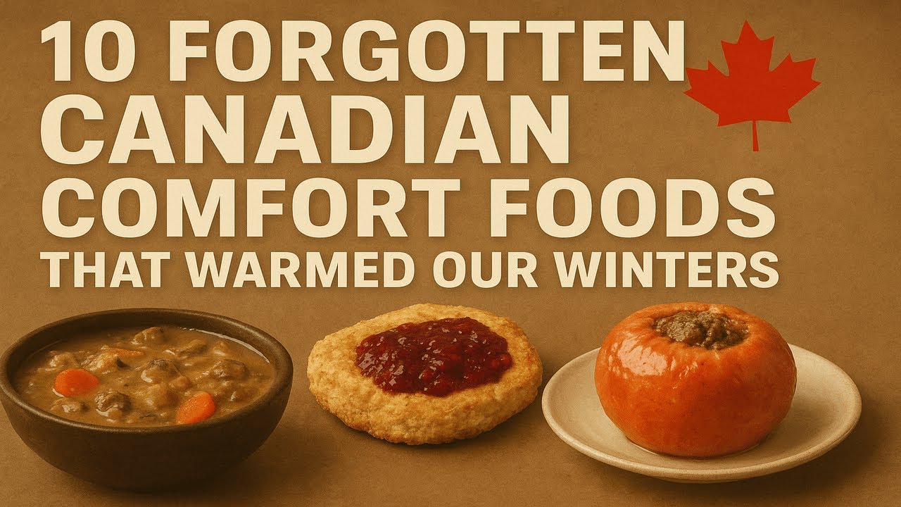 10 Forgotten Canadian Comfort Foods That Warmed Our Winters