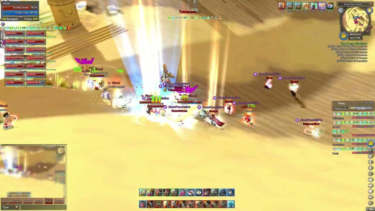 ROSE ONLINE - BLOOD vs NEXTPLAY ( + Bonus war )