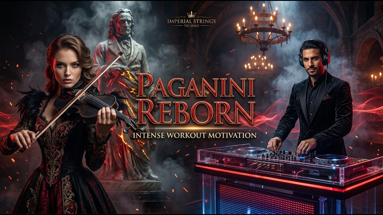 🔥 Paganini Reborn in Dark Techno 2026 | Intense Workout Motivation | Violin Techno Energy Mix 🎻