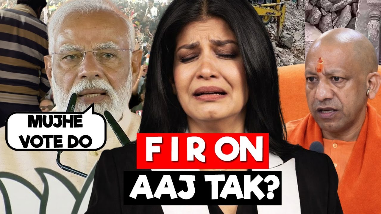 FIR ON AAJ TAK? AI VIDEO OF MANIKARNIKA GHAT | MODI ASKING FOR VOTES | CIVIC SENSE