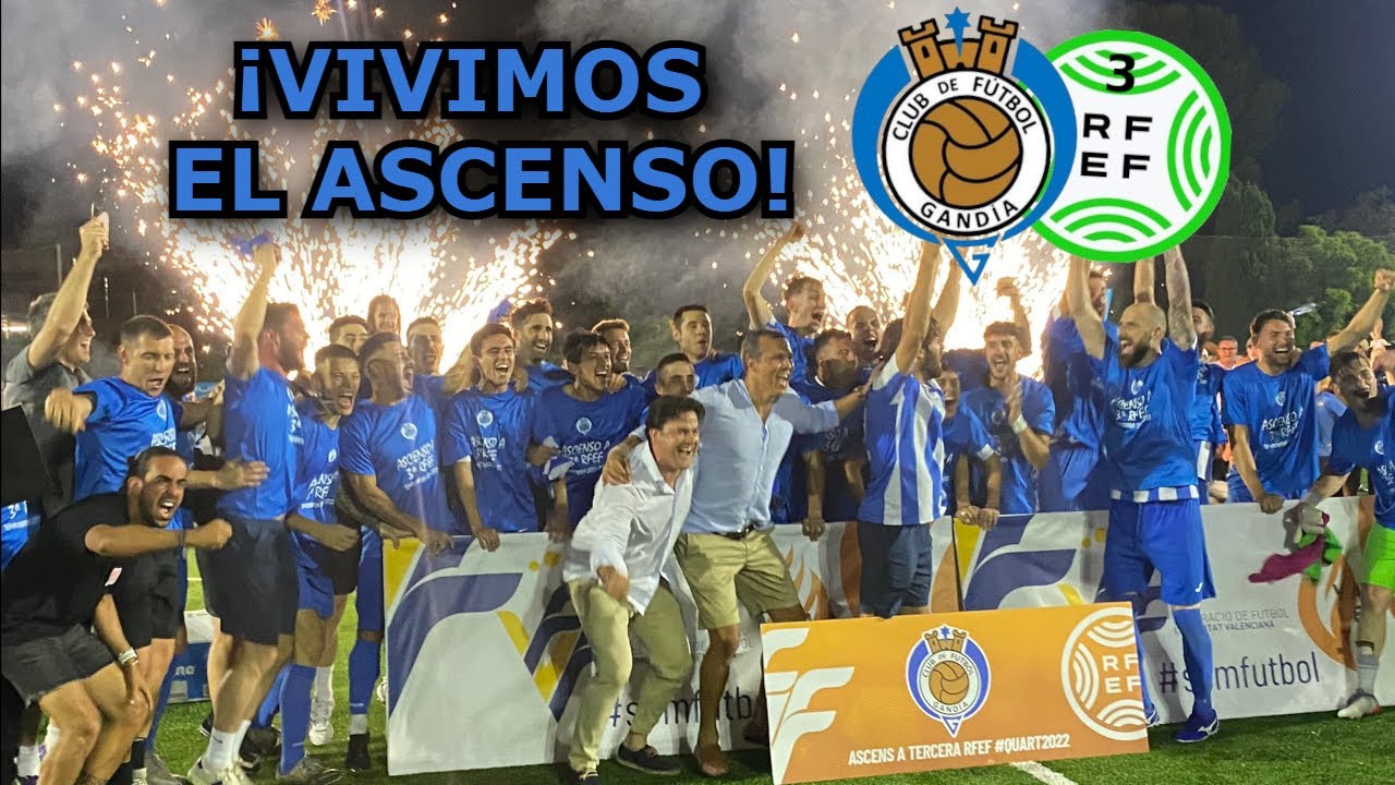 ¡ VIVIMOS el ASCENSO del CF GANDÍA a TERCERA RFEF por su 75 ANIVERSARIO! | CF GANDIA vs CD BUÑOL 1-0