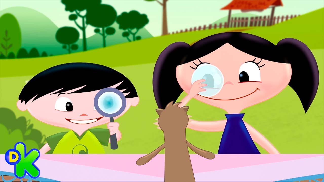 Descubriendo el poder de visión con binoculares | El Mundo de Luna | Discovery Kids Latinoamérica