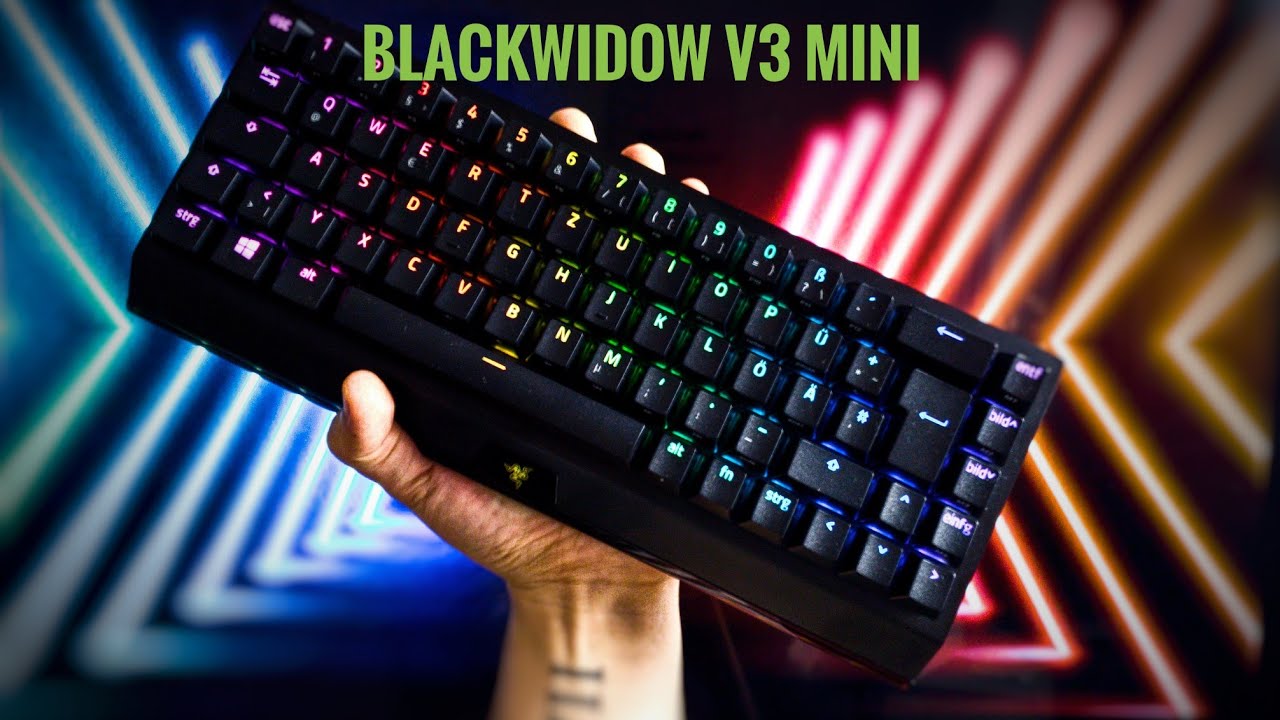 Blackwidow v3 Mini Hyperspeed Review - Ist sie wirklich 190€ wert?! (Deutsch)