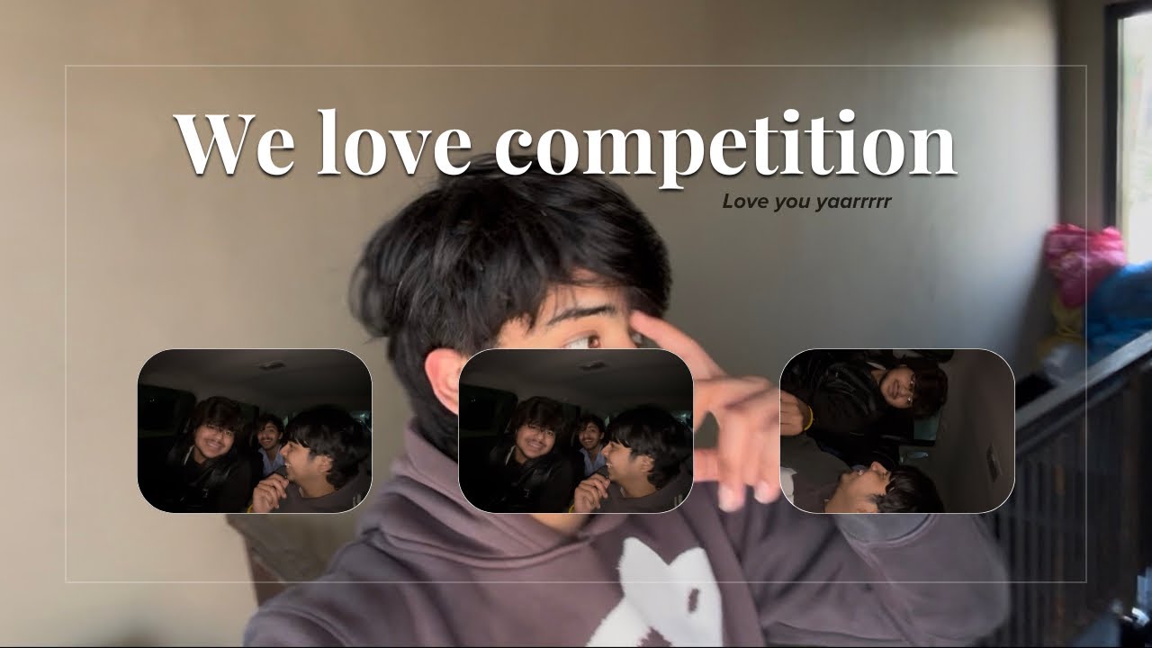 Love, laughter & competition—all in one vlog ❤️🔥”