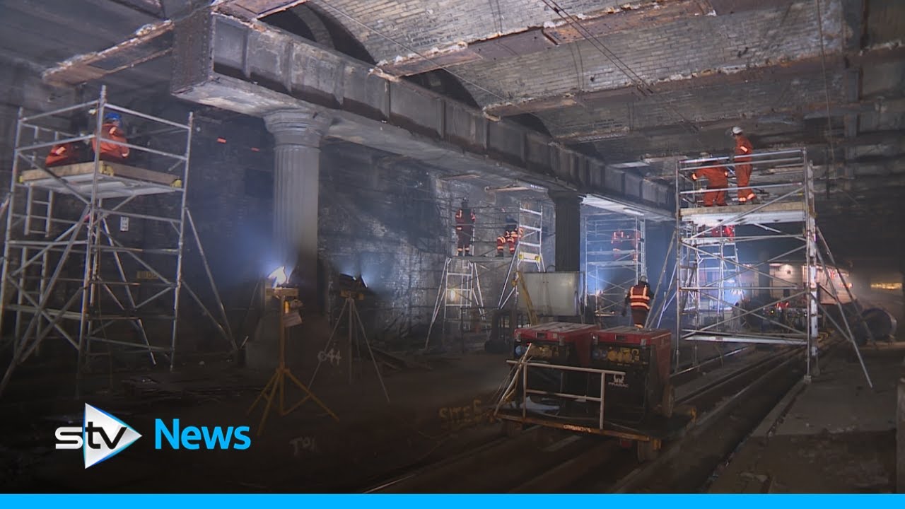 Inside the £32m project to redevelop Glasgow's Argyle train line