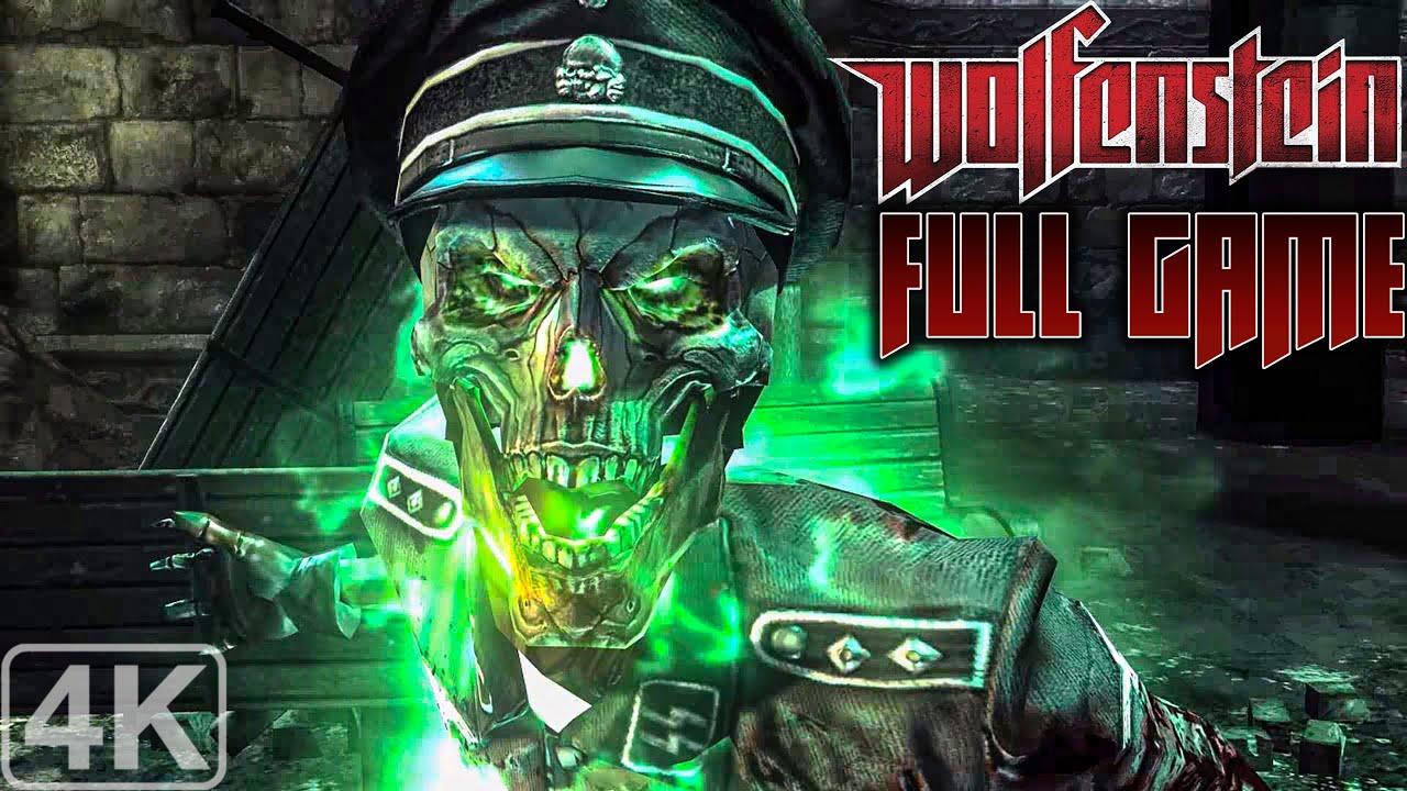 Wolfenstein 2009｜Full Game Playthrough｜4K