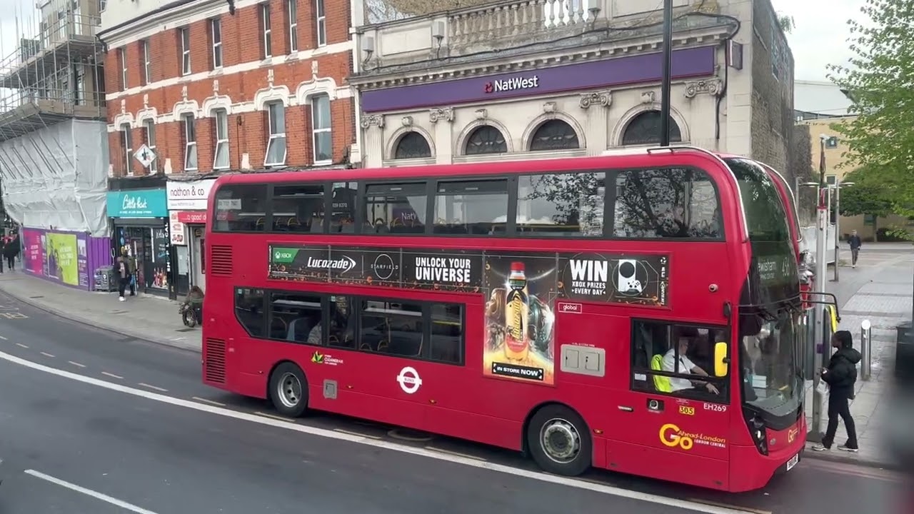 London bus ride 🇬🇧 Route 36 New Cross Road to Queen Park pls Subscribe to the channel & Like