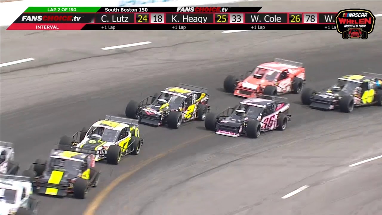 NASCAR Whelen Modified Tour 2019. South Boston Speedway. Full Race