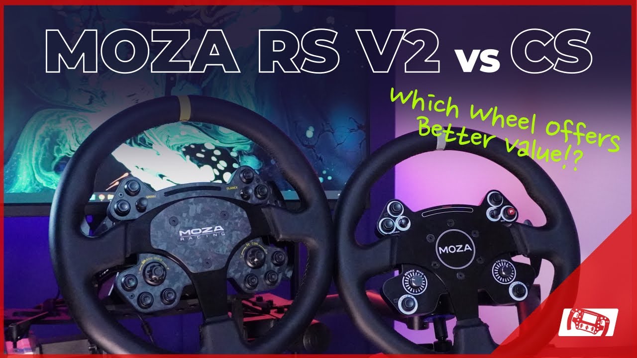 MOZA Racing RS V2 vs CS Wheel - Which Wheel Is Right For You?