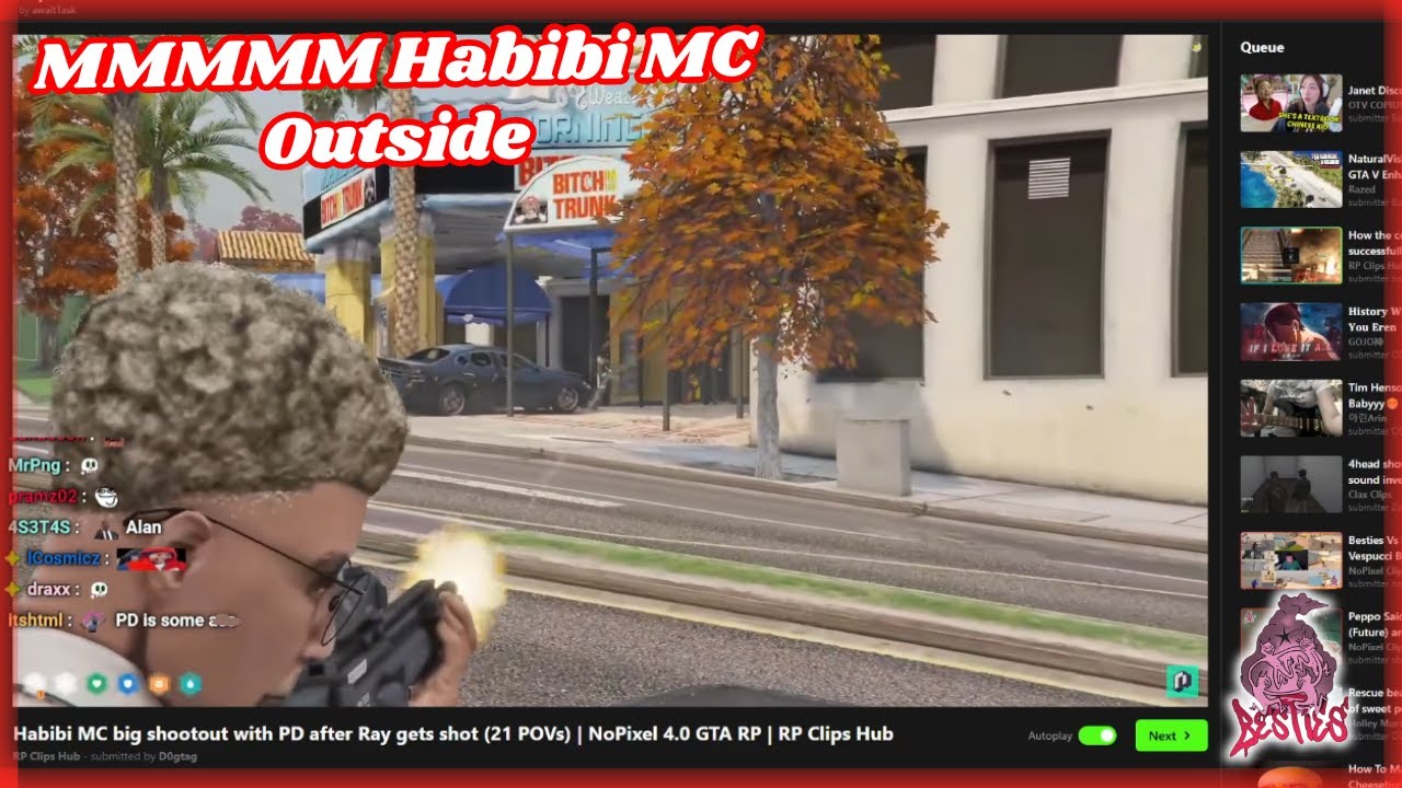 Реакция 4Head на бой Habibi MC против PD и другие клипы GTARP | NoPixel 4.0 GTARP