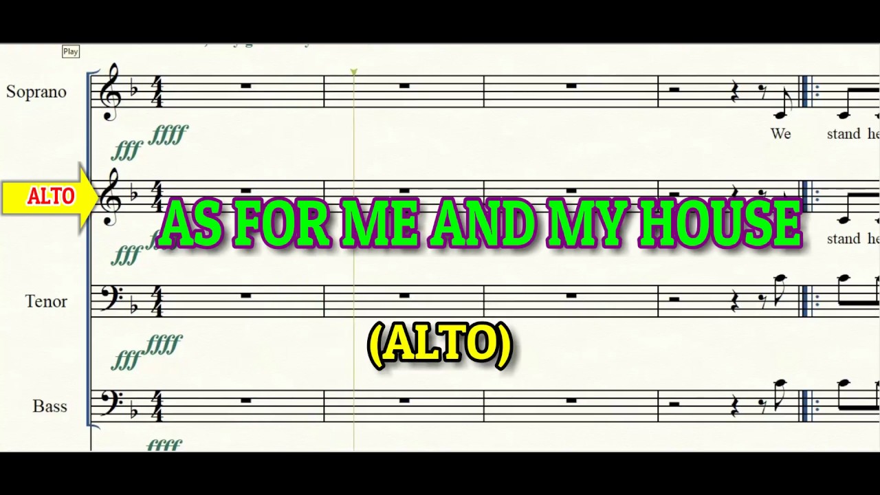 ME AND MY HOUSE-  ALTO