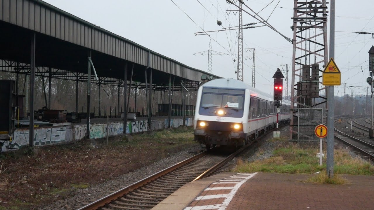 Eisenbahnverkehr in Hagen Vorhalle Mit Br 182 294 145 147 422 632 101 462 187 411 415 426
