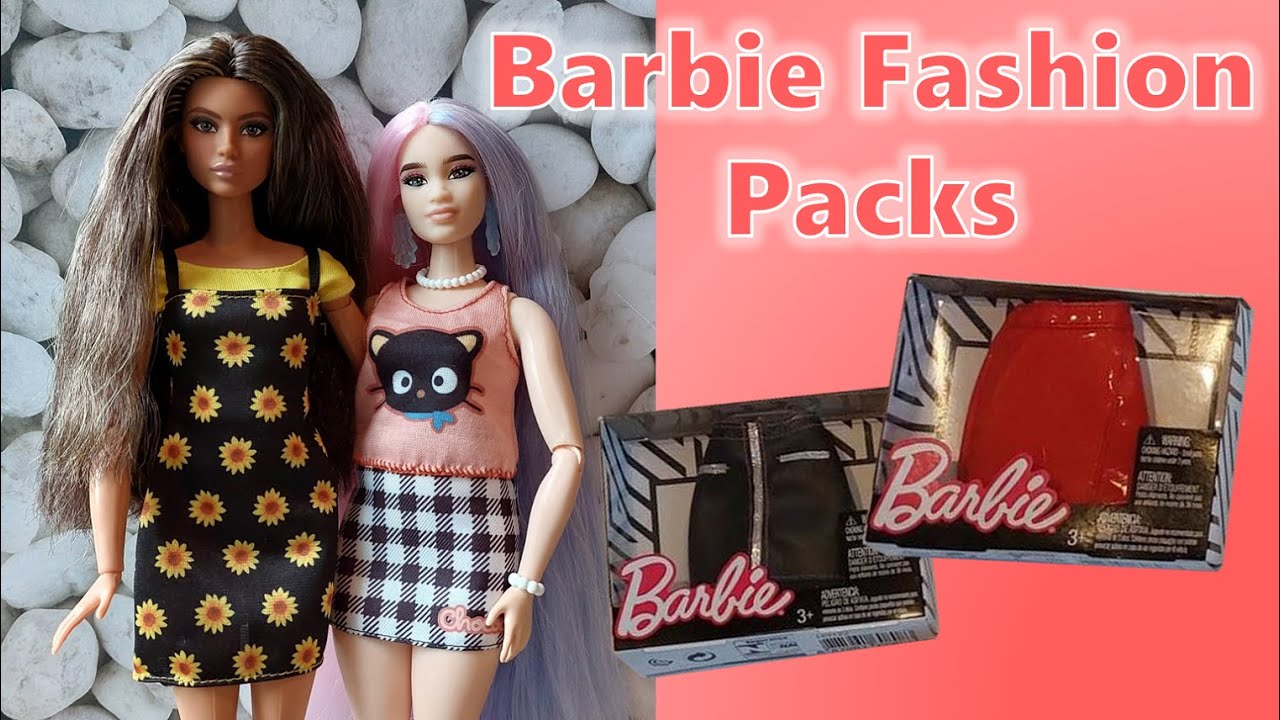 Checking out Barbie Fashion Packs