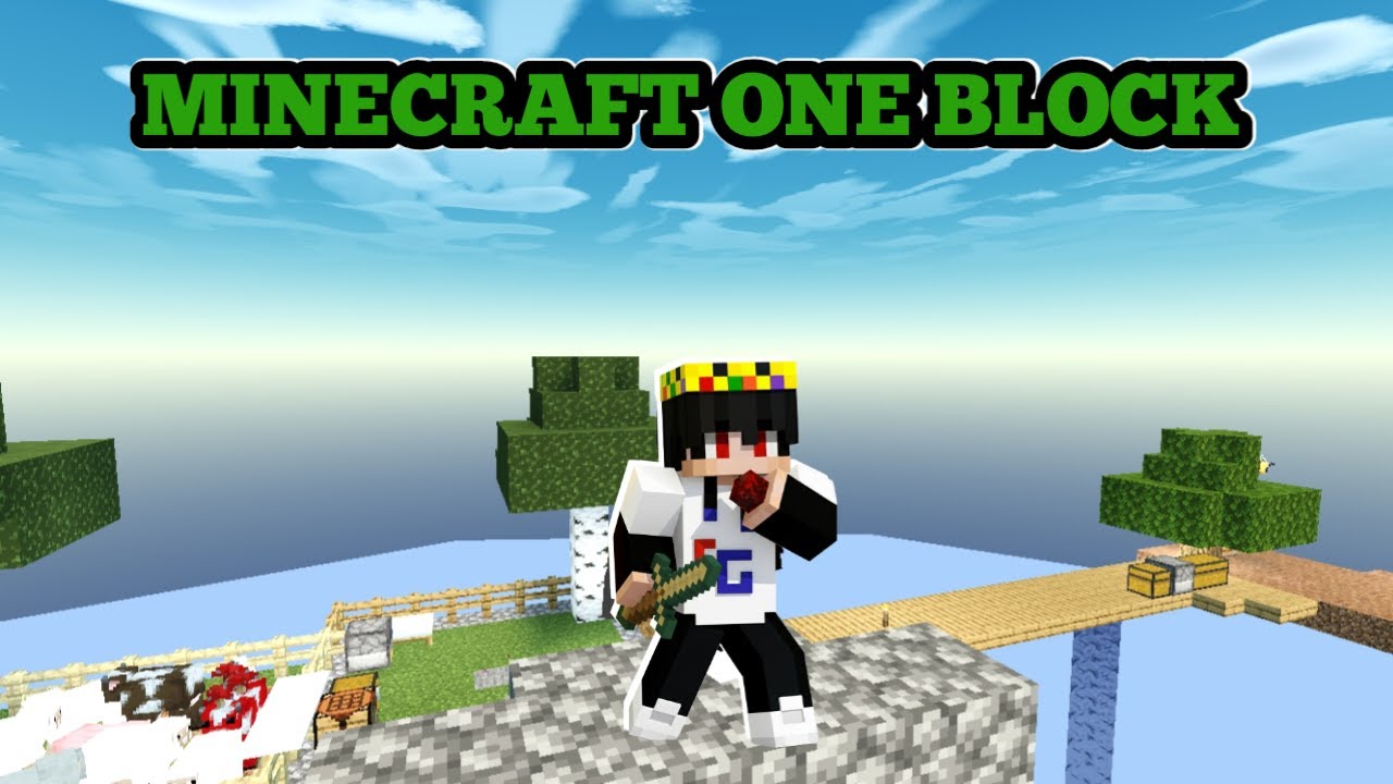 Minecraft one block