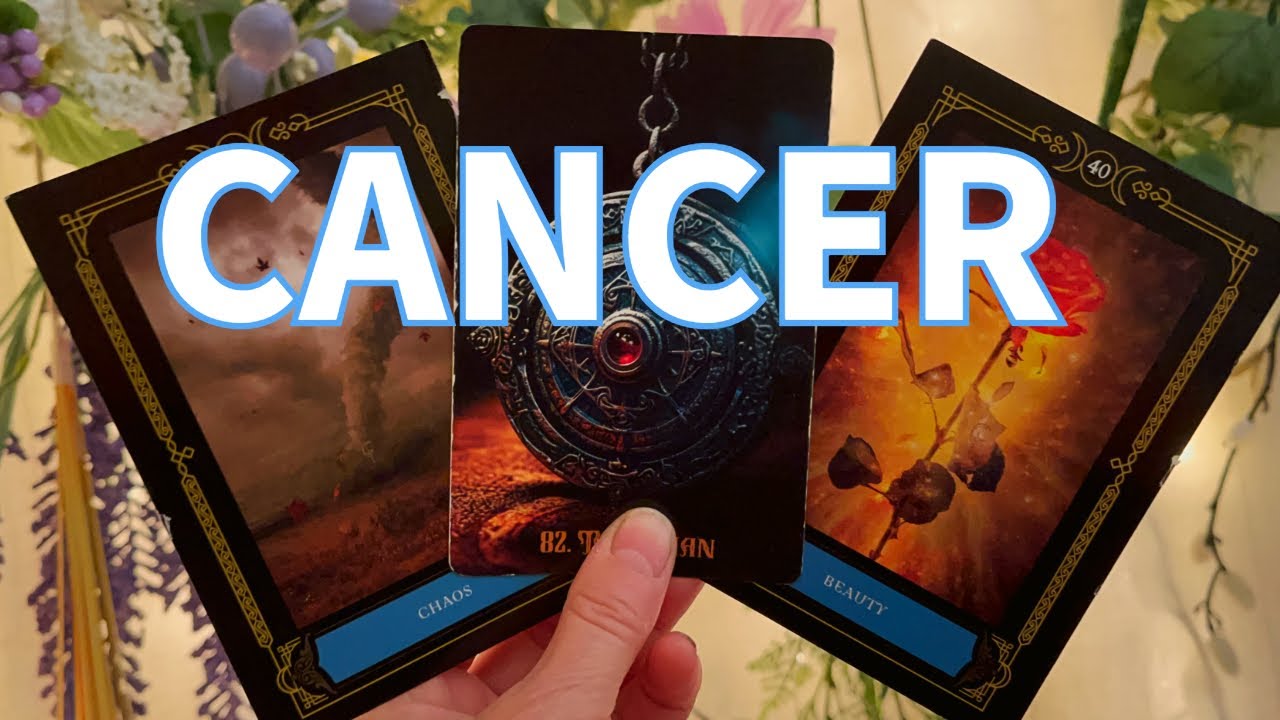 CANCER-They Need To Be Honest With God &. Themselves, You Have Hope That They Will.