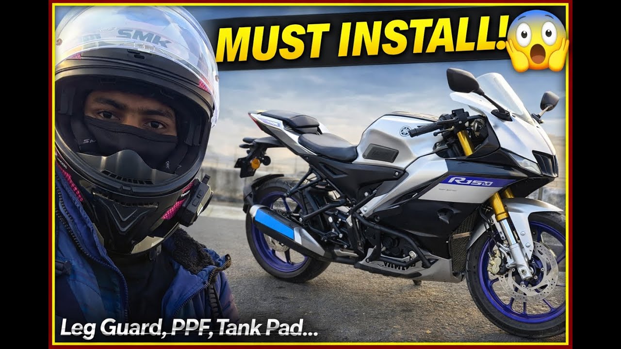 R15 Ke Ye Accessories Har Owner Ko Lagwane Chahiye 😍 | Safety & Protection Mods
