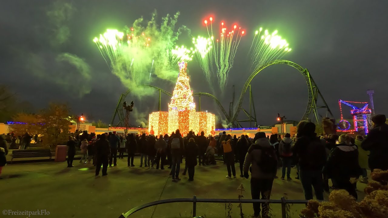 Movie Park's Hollywood Christmas - Christmas Tree Celebration [4K/UHD]